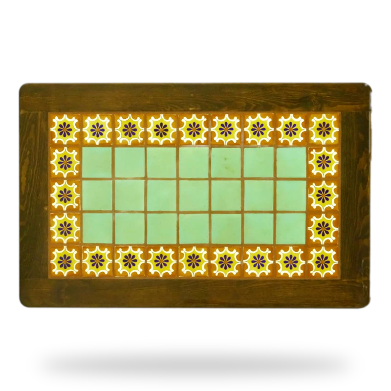 Mesa con Azulejo para Restaurantes Mexicanos - Catálogo MF Imports