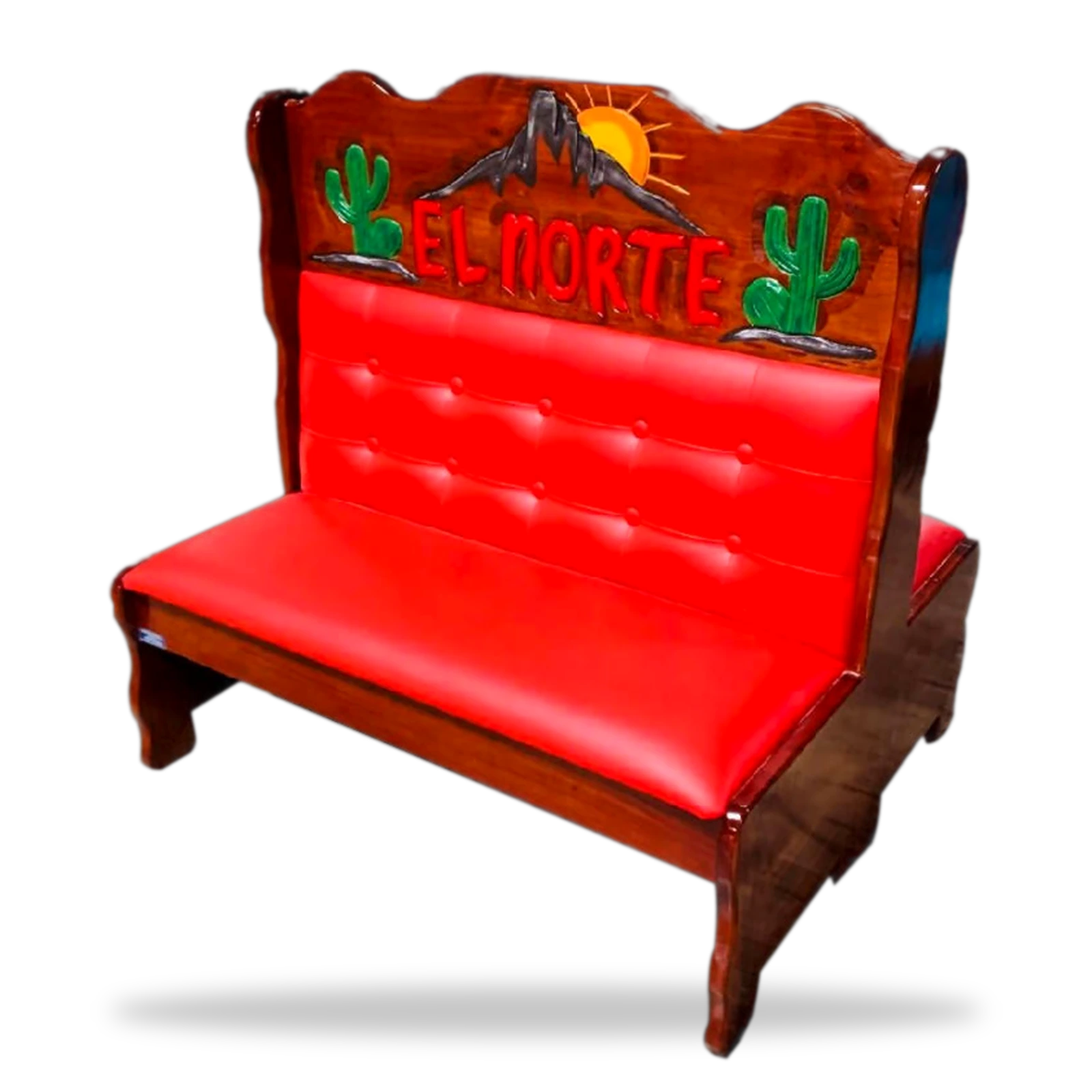 Norte rojo - Rustico Pintado