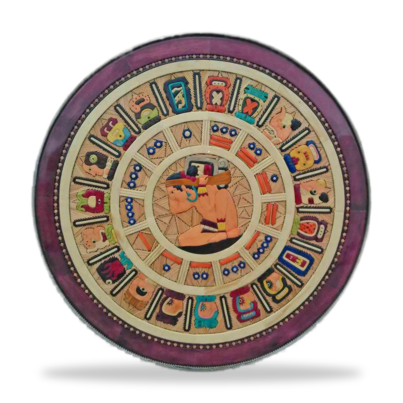 Calendario Maya - Madera