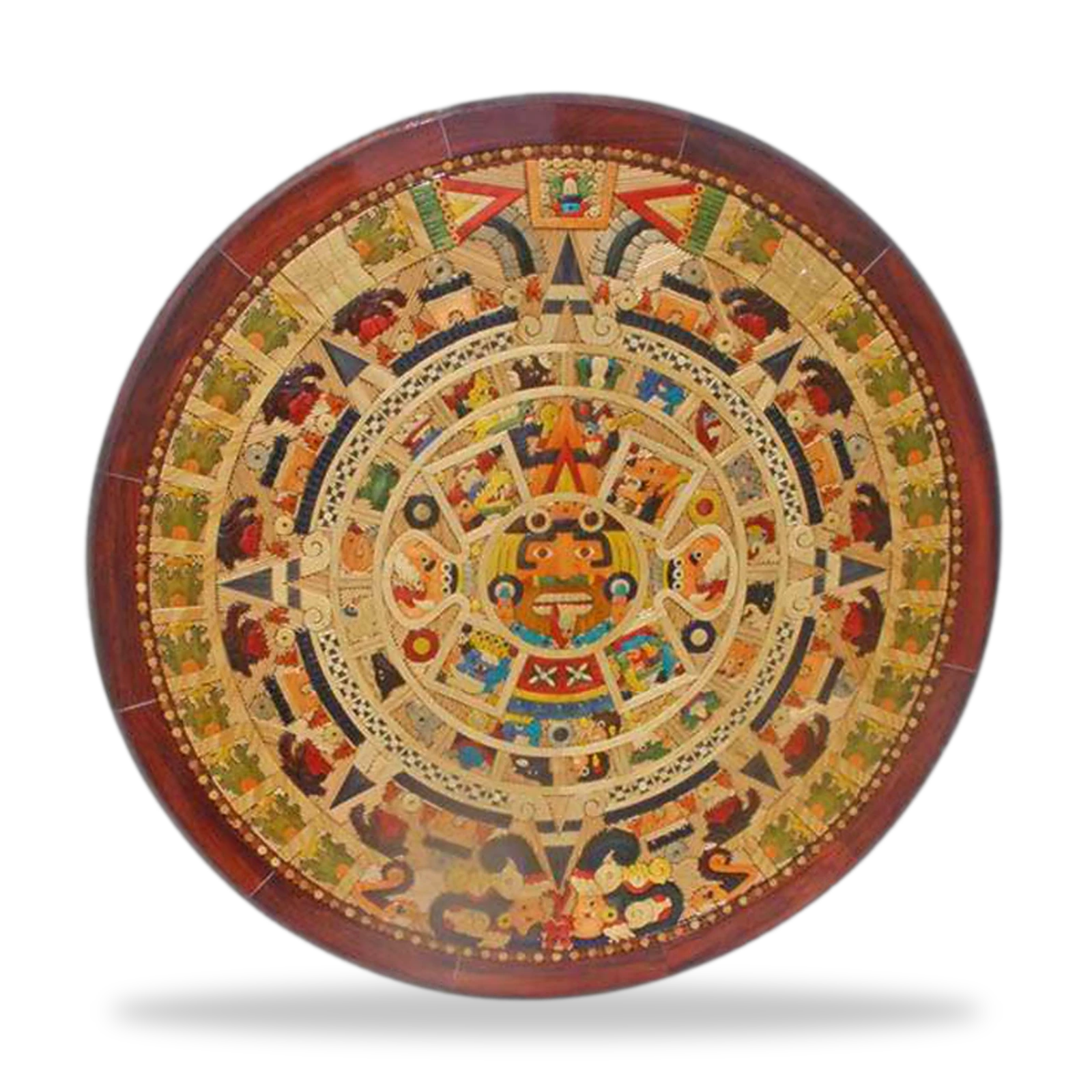 Calendario Azteca - Madera