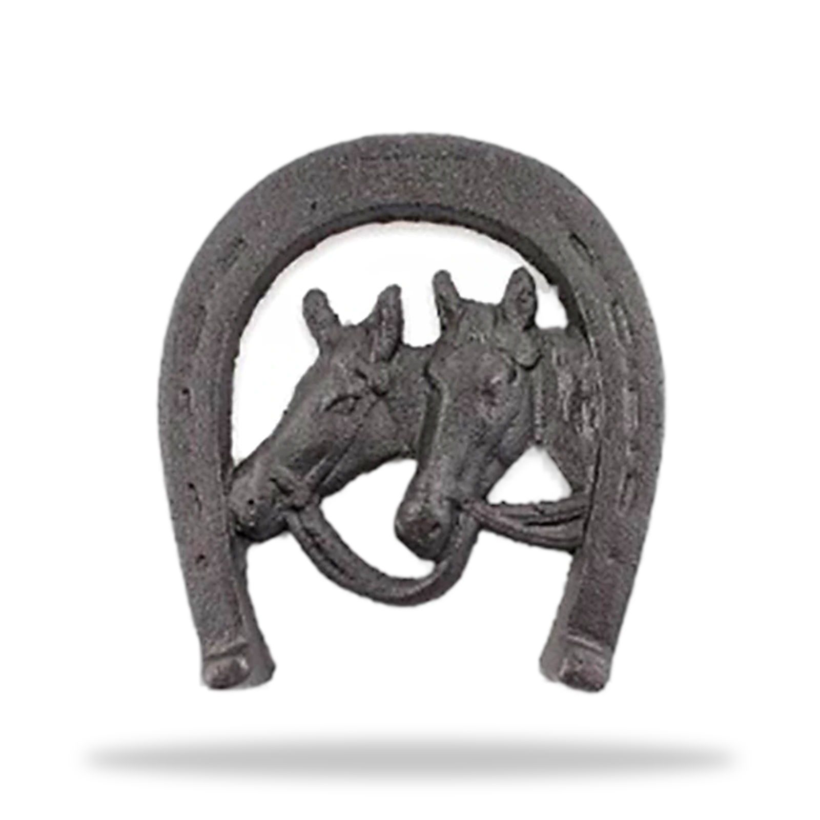 Herradura con caballos - Fierro Forjado Decor