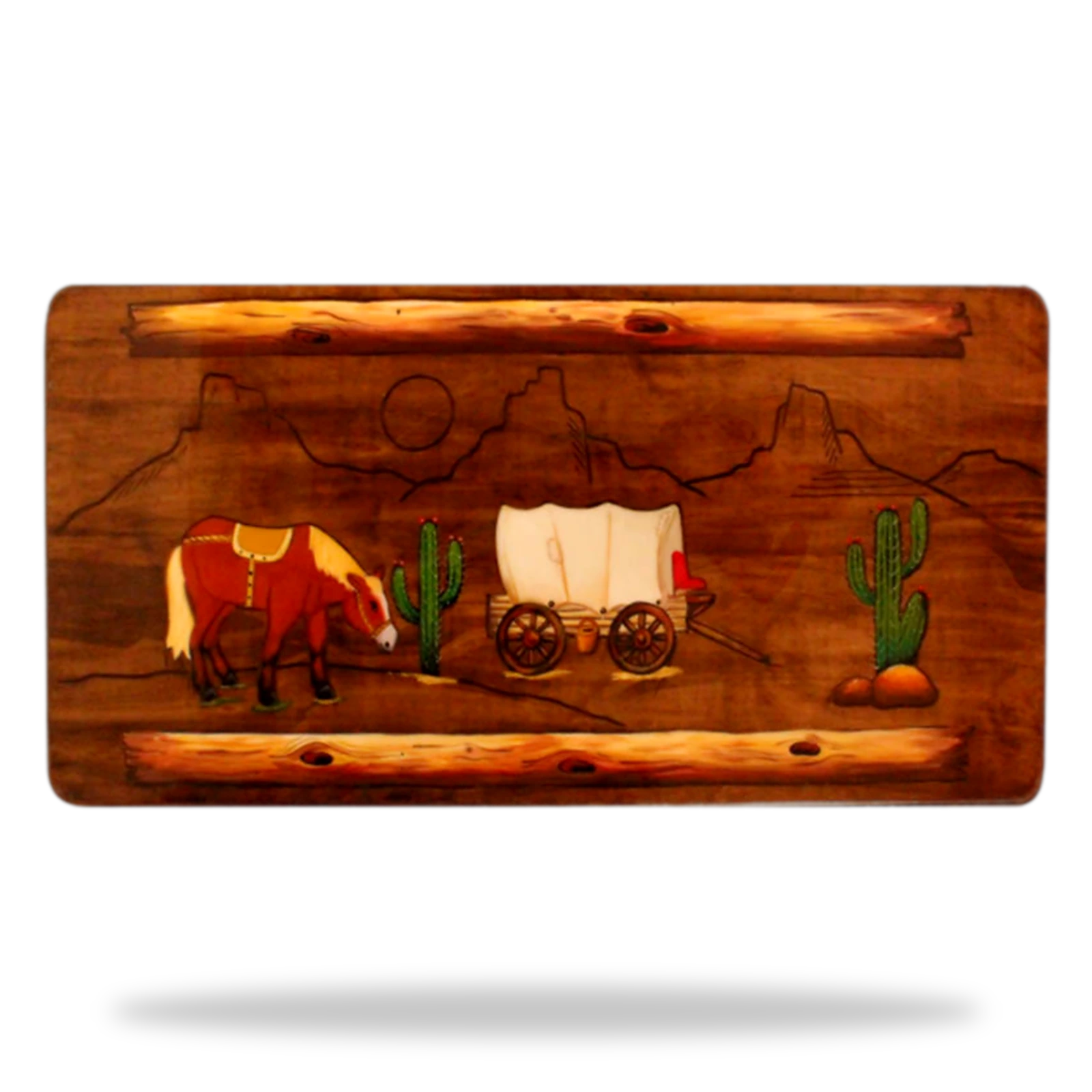 Caballo y Carreta - Rustica Pintada