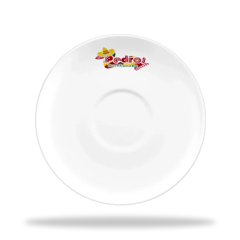 Plato Cafe 6 Inches · Anfora Blanco | MF Imports