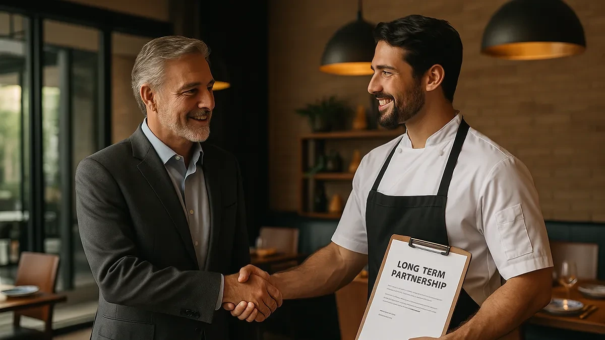 43. The importance of long-term relationships with suppliers.