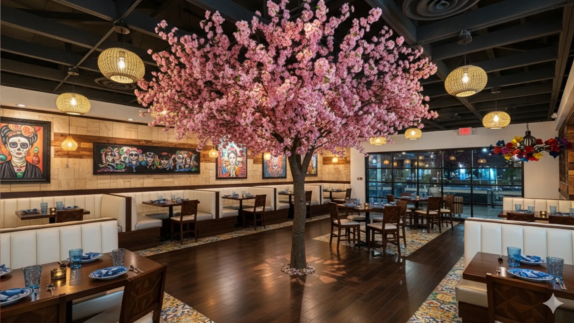 Muebles, sillas, mesas y decoración auténtica para restaurantes mexicanos en EE.UU.